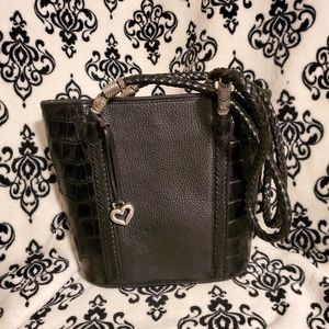 Brighton Black Bucket handbag. Mint condition.